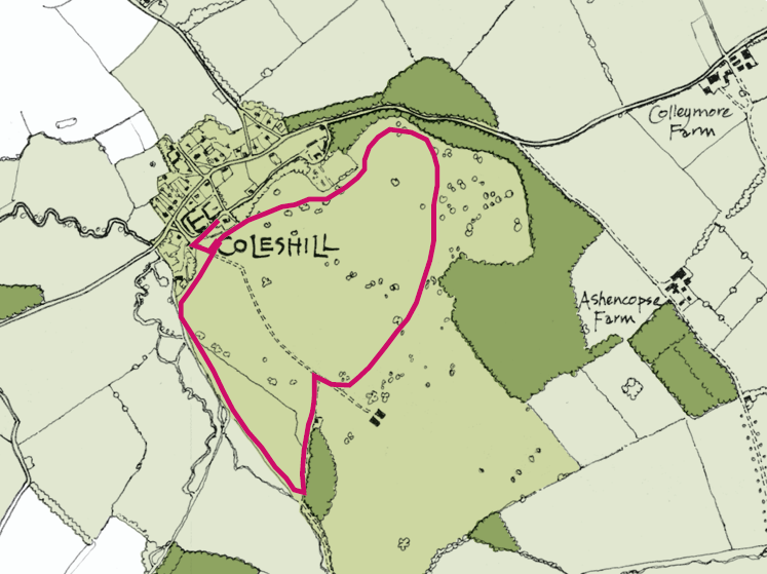 Coleshill Parkland Walk Map